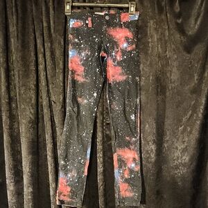 Galaxy Print Pants